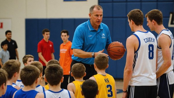 Le rôle du coach de basket dans le développement des jeunes joueurs