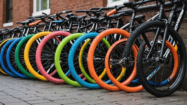 Splash : Les pneus de vélos colorés